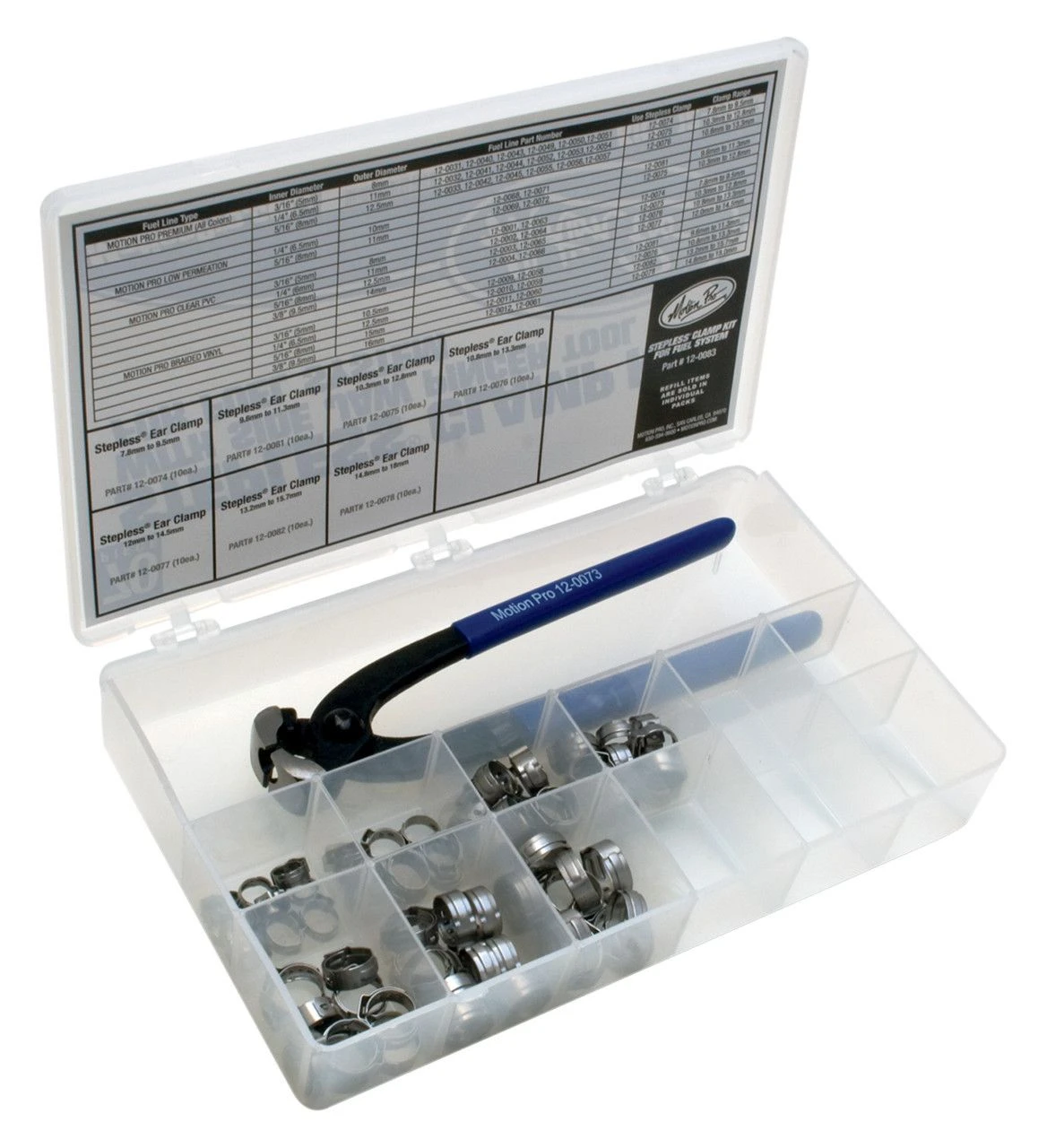 Motion Pro Stepless Clamp Kit 3 Motion Pro Stepless Clamp Kit